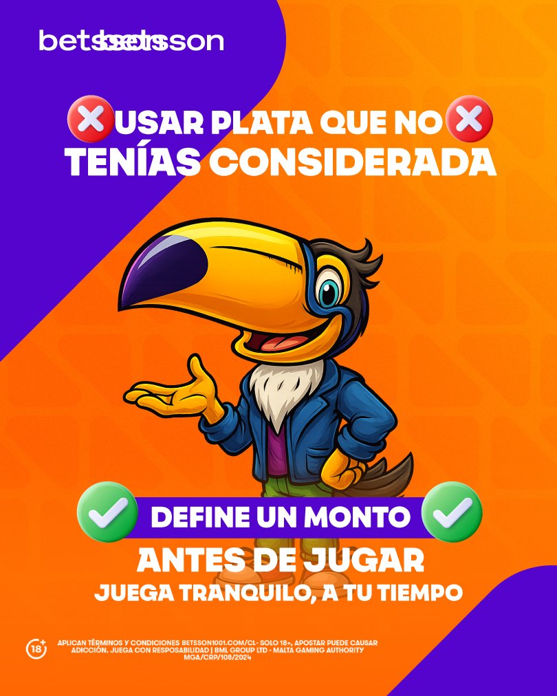 Tucanito enseñando a mantener un saldo responsable