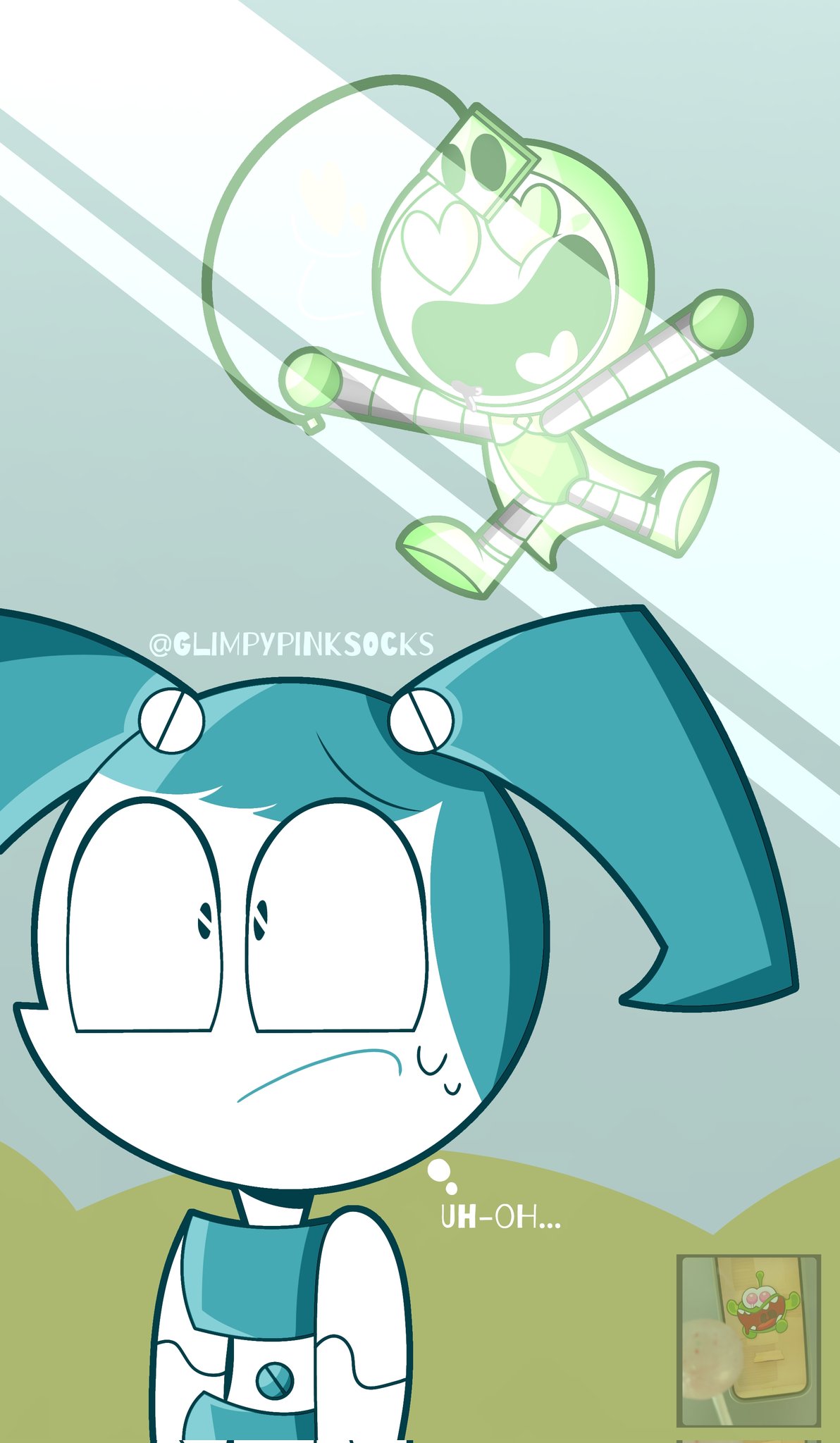 Never ship Droidy x Jenny... 