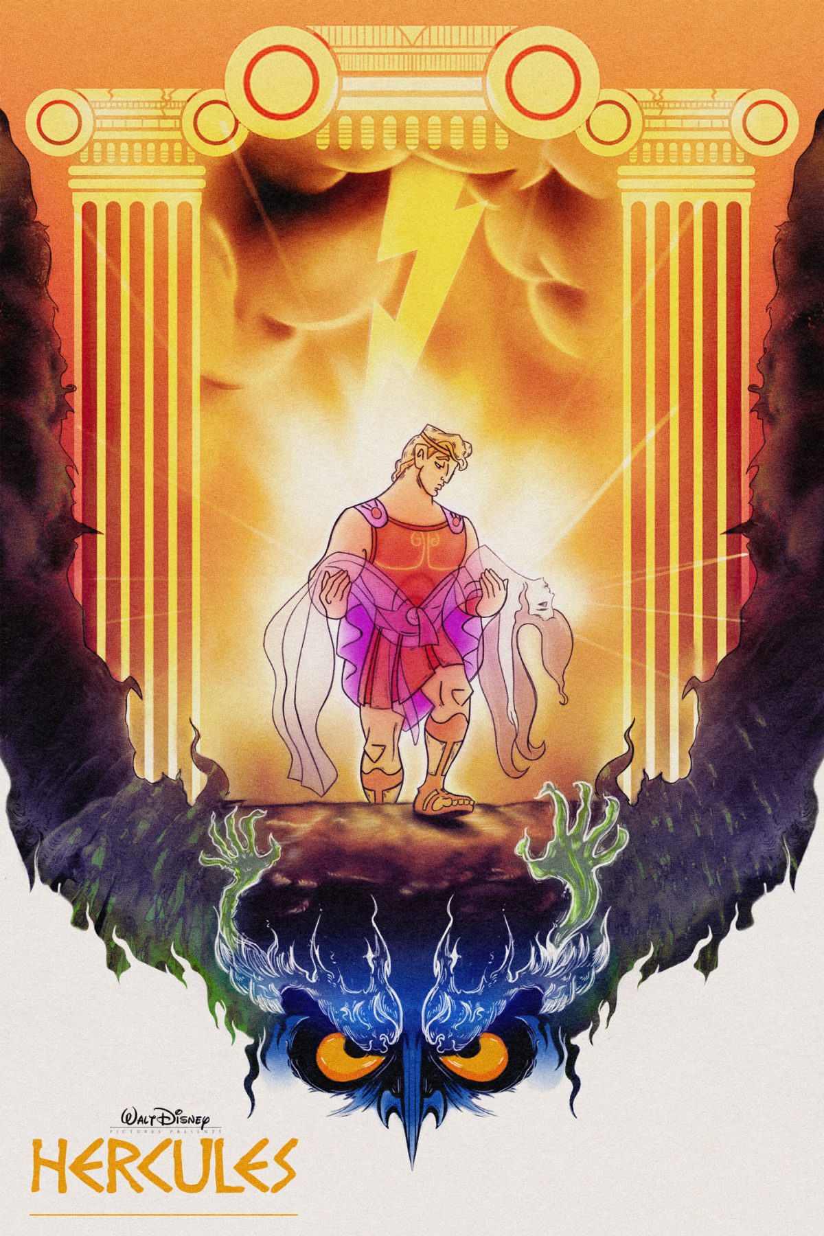 Walt Disney "Hércules" 1997  