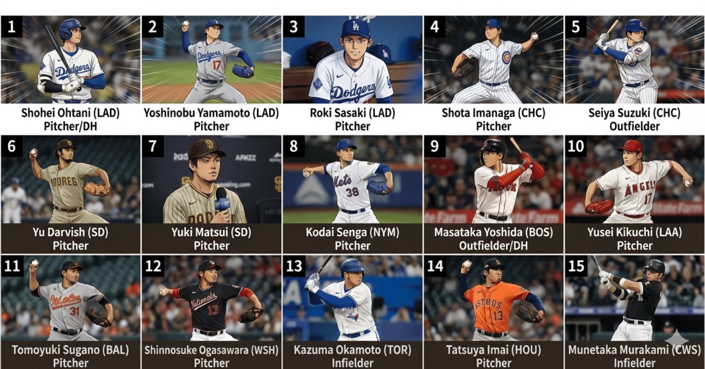 【今日のMLB日本人選手の結果】

3月28日(土)
※詳細はALTを参照

岡本和真:3打数2安打1四球2得点
尚、ブルージェイズ(3×-2)アスレチックス

菊池雄星:4回1/3 2失点(8被安打1被本塁打1与四球0与死球3奪三振) 勝ち負け付かず
尚、アストロズ(2-6)エンゼルス

大谷翔平:3打数無安打1四球1得点
尚、ドジャース(5-4)ダイヤモンドバックス

#MLB
#ドジャース
#エンゼルス
#ブルージェイズ
#大谷翔平
#菊池雄星
#岡本和真