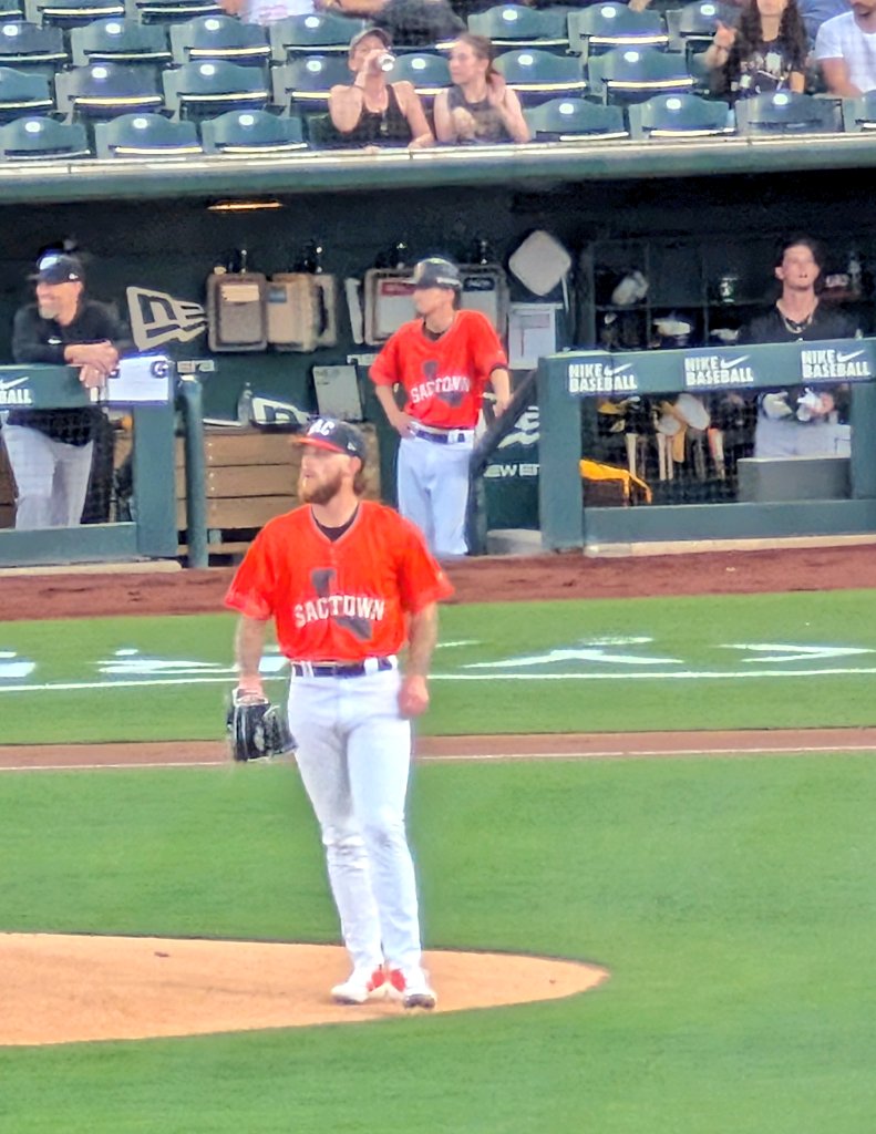 River Cats Pitcher. @markparshall 