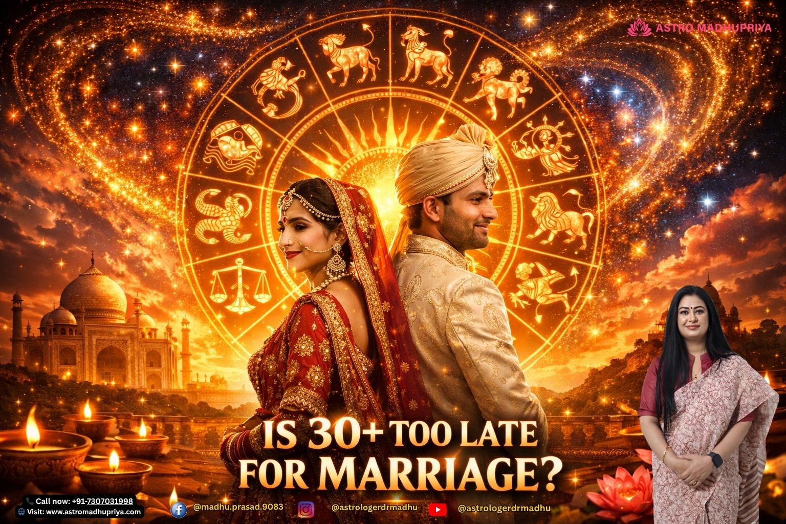 ✅ Why 25-32 is the stability window.
✅ How to identify "The Milestone Trap."
✅ Manglik Dosha vs. Psychological barriers.

Best Jyotish in Noida, Online Astrology, Relationship Advice, Shani Sade Sati.