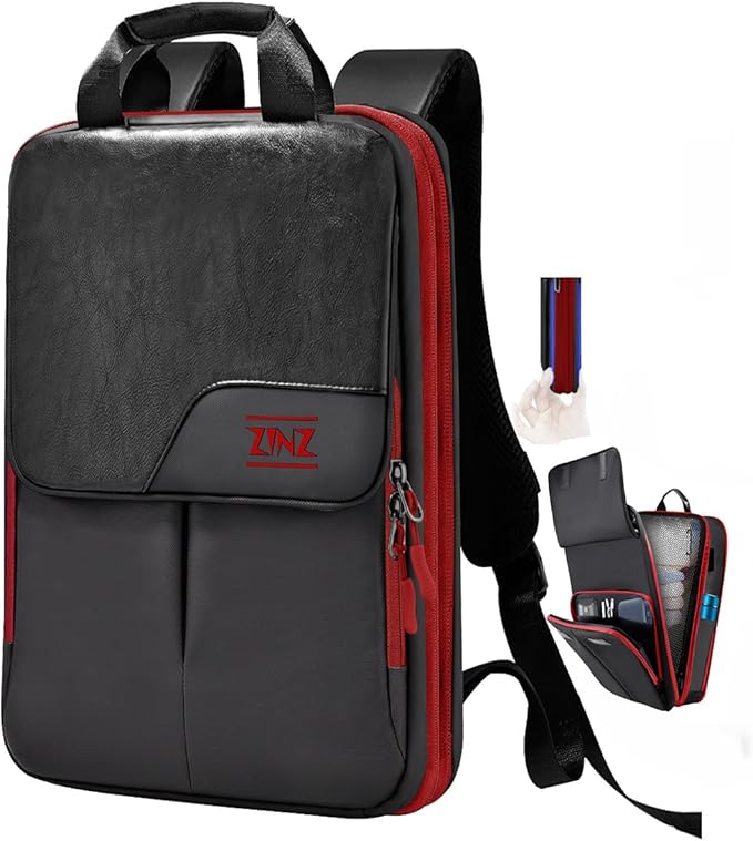 ZINZ Slim & Expandable Laptop Backpack 15.6 16 17 inch Travel Business Backpack Water-Resistant Daypack for Men and Women
#am_amazon_associate 
Price:  $69.99
Price may change at any time and may only be accurate at time of post
#ad Get more information here -->  https://amzn.to/3Ny80u5
Wide Compatibility - The inner size of the laptop backpack: 16.5 x 11.4 x 2.8/5.9 inches (L x W x H); Compatible with most 17 inch laptops of HP Dell Asus Lenovo Acer MSI and Razer Blade 18 inch.
Travel Backpack - Crafted from premium synthetic leather and polyester cloth, this backpack features a water-resistant coating that helps protect against light splashes and raindrops. While it offers great durability for everyday use, it's not designed for heavy downpours.
