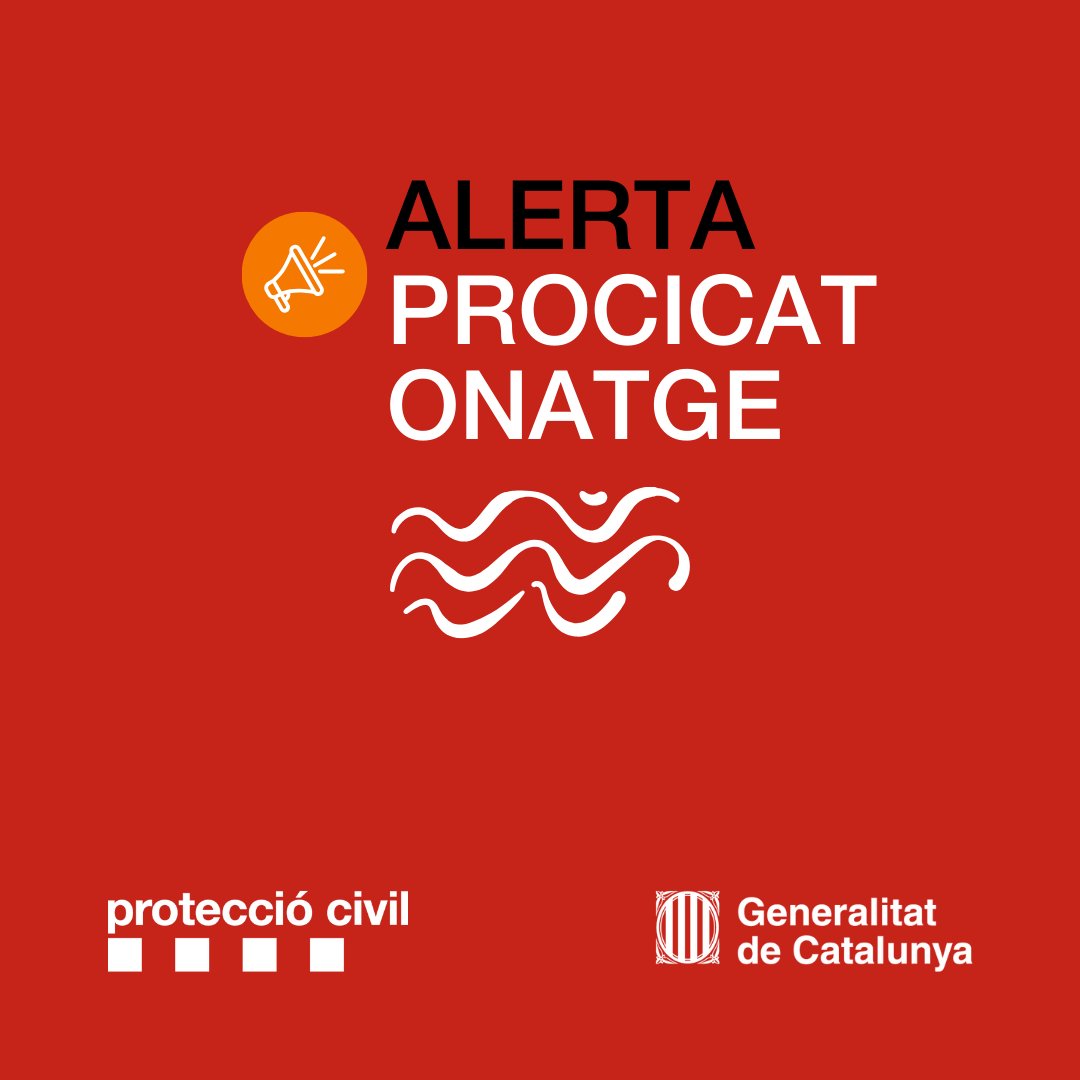 Alerta del pla procicat per onatge