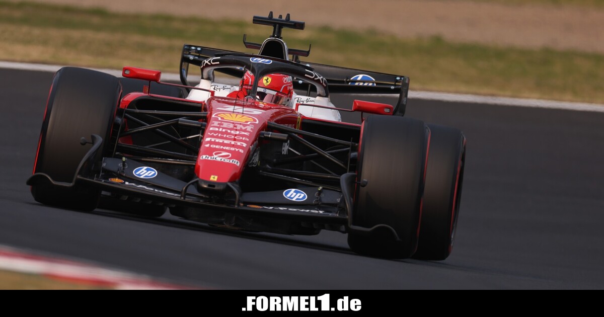Charles Leclerc (Ferrari SF-26) beim Formel-1-Rennen in Japan 2026