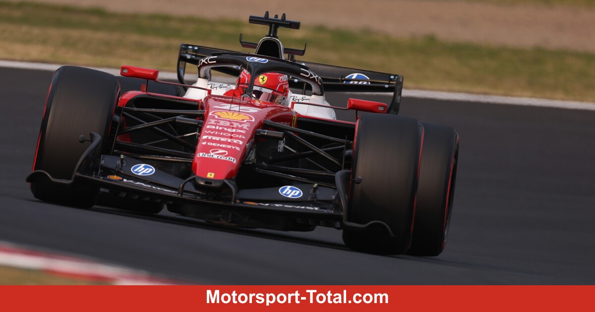 Charles Leclerc (Ferrari SF-26) beim Formel-1-Rennen in Japan 2026