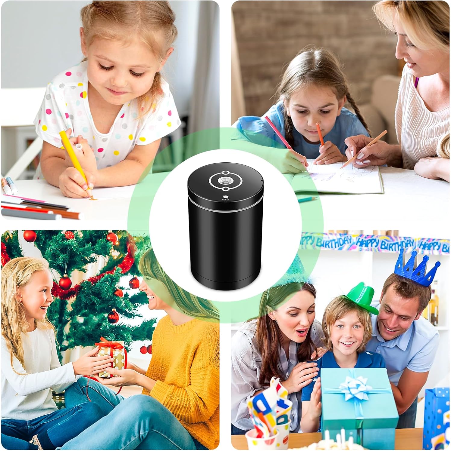 .     Fully Automatic Electric Pencil Sharpener,Rechargeable Smart Pencil Sharpener.Suitable for No. 2/Colored Pencils (6-8 mm),Applicable to School/Classroom/Office/Home
#am_amazon_associate
Price:    $19.98 
Price may change at any time and may only be accurate at time of post
#ad Get more information here -->  https://amzn.to/4tdHm92
About this item
•	VERSATILE DESIGN: Classic fully automatic pencil sharpener, suitable for standard wooden pencils, equipped with precision steel blades, and capable of sharpening pencils neatly and evenly.
•	DURABLE CONSTRUCTION: Made with heavy-duty metal components for long-lasting performance and reliable daily use
•	Charging protection function: Automatically cuts off power during charging for enhanced safety

