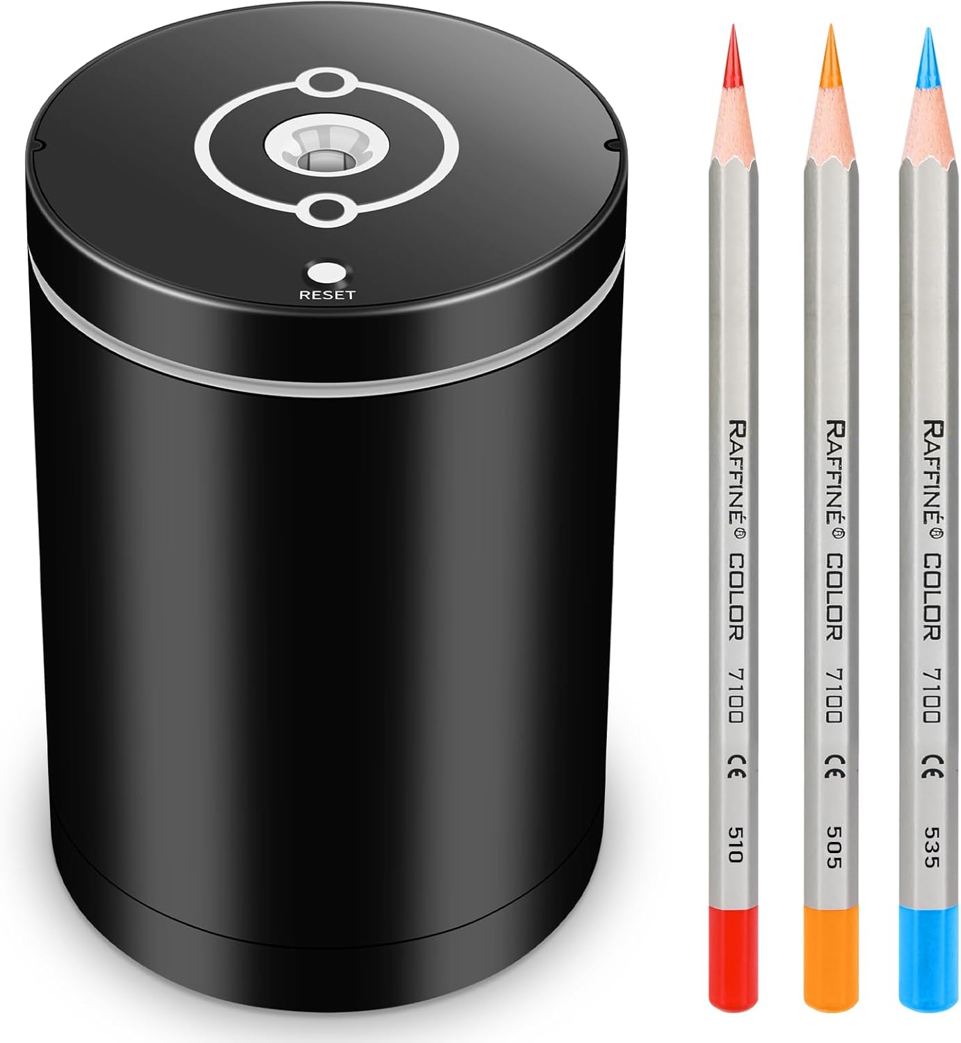 .     Fully Automatic Electric Pencil Sharpener,Rechargeable Smart Pencil Sharpener.Suitable for No. 2/Colored Pencils (6-8 mm),Applicable to School/Classroom/Office/Home
#am_amazon_associate
Price:    $19.98 
Price may change at any time and may only be accurate at time of post
#ad Get more information here -->  https://amzn.to/4tdHm92
About this item
•	VERSATILE DESIGN: Classic fully automatic pencil sharpener, suitable for standard wooden pencils, equipped with precision steel blades, and capable of sharpening pencils neatly and evenly.
•	DURABLE CONSTRUCTION: Made with heavy-duty metal components for long-lasting performance and reliable daily use
•	Charging protection function: Automatically cuts off power during charging for enhanced safety

