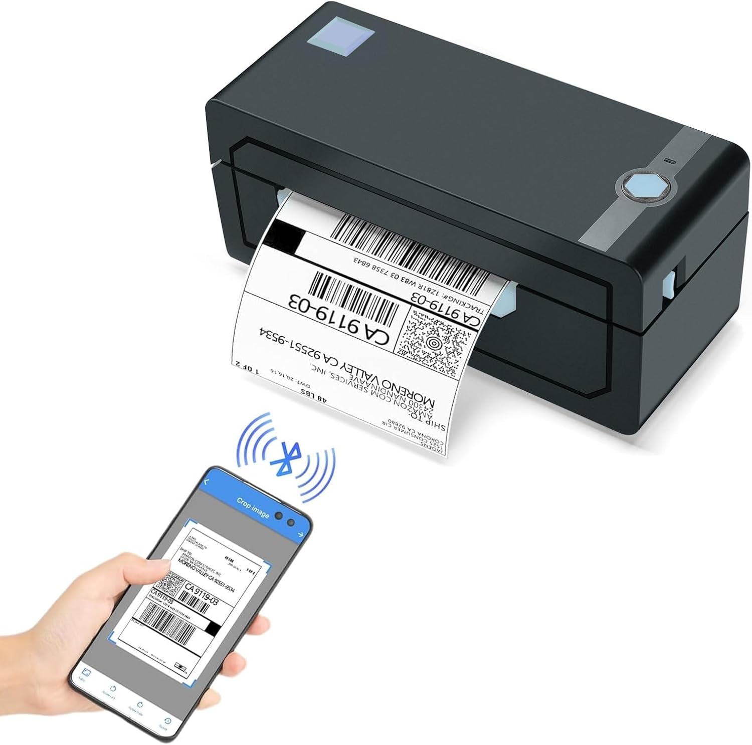 JADENS Bluetooth Thermal Shipping Label Printer – Wireless 4x6 Shipping Label Printer, Compatible with Android, iPhone, Windows & Mac, Widely Used for, Amazon, Shopify, Etsy, USPS
#am_amazon_associate 
Price:  $69.98
Price may change at any time and may only be accurate at time of post
#ad Get more info here -->  https://amzn.to/4tdL1Ug
•	[HIGH TECH LABEL PRINTER] Equipped with a Japanese high tech thermal print head, 203 DPI high printing quality. No ink, No toner, Clean with no mess, economical. Works with both fanfold labels and roll labels. Label size: labels width ranges from 1.57" to 4.1"
•	[PRINT WIRELESSLY]The label printer support printing wirelessly. For windows 8 or later and Mac, you can print via Bluetooth. For Android& iOS, you can’t print via Bluetooth on phone, need to download the App "Jadens printer" and print on it.

