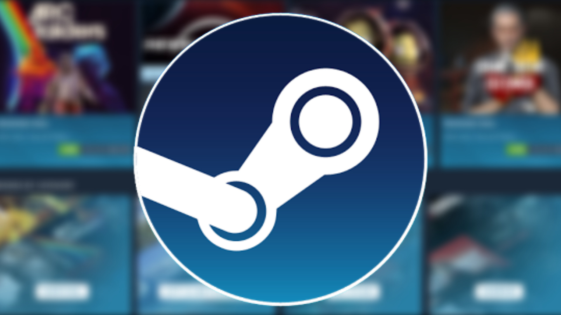 The Steam logo.