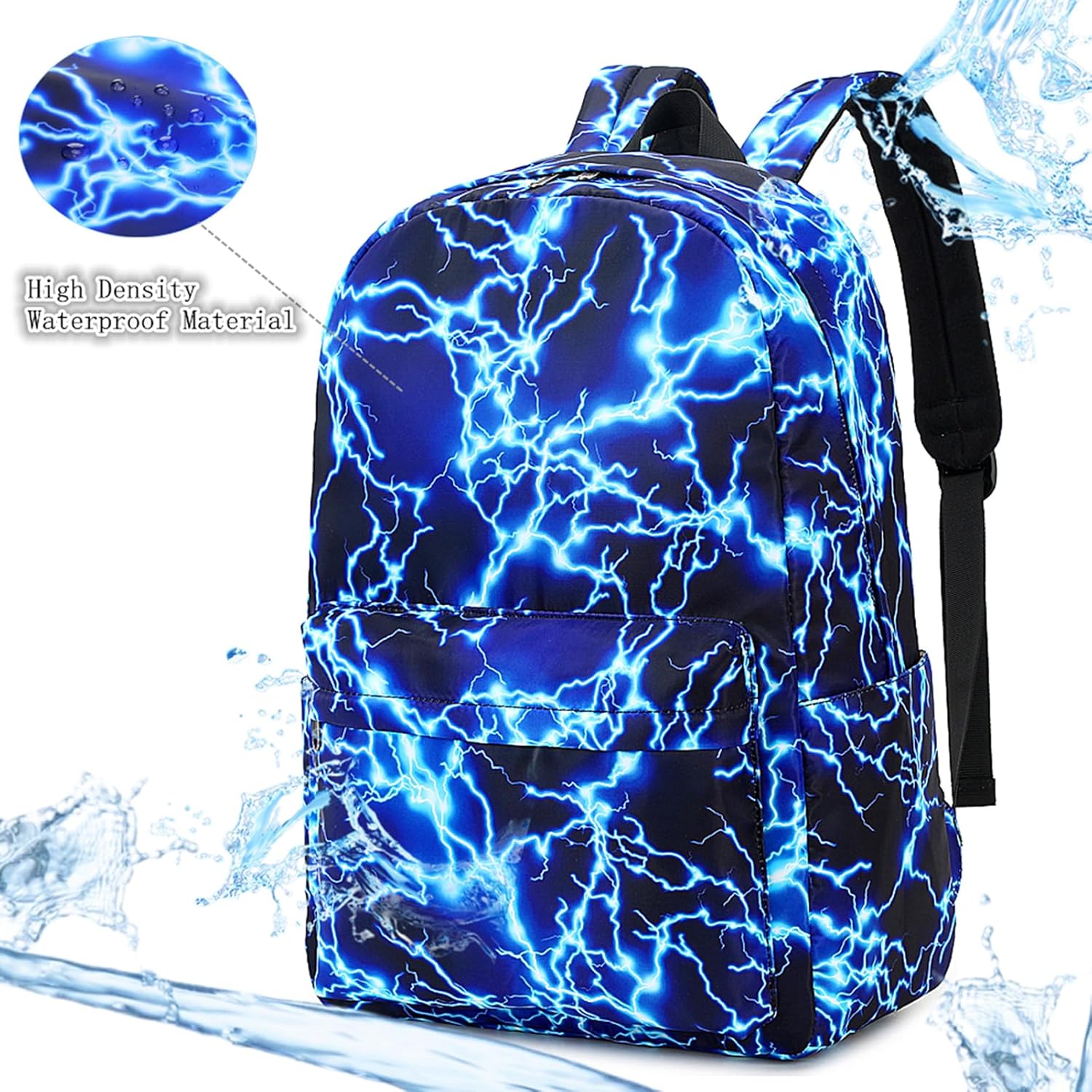 Boy School Backpack Elementary Middle Lightning Bookbag Laptop Teenager Waterproof Lightweight 17 Inches 
#am_amazon_associate
Price:  $26.99 
Price may change at any time and may only be accurate at time of post
#ad Get more information here -->  https://amzn.to/4rU1UCk
•	Lightweight Kids Backpack: This Kids School Bag Is Available In Blue For Men And Women, Black For Boys And Pink For Girls, Suitable For Children Over 7 Years Old And Teenager, Size 43x30x14 Cm (17x12x5.5 Inches).
•	2. High Quality Laptop Backpack: Unlike Most Brands, This Galaxy Backpack Is Made Of High-Grade Nylon Material, Which Is Waterproof, Scratch-Resistant And Wear-Resistant. Branded Sbs Zippers, Strong Double Stitched Seams, Triangular Stitched Reinforced Shoulder Straps, We Have A Padded Bottom, Reinforced Back Panel And Sturdy Inner Laptop Sleeve For All-Around Protection For Your Tech.

