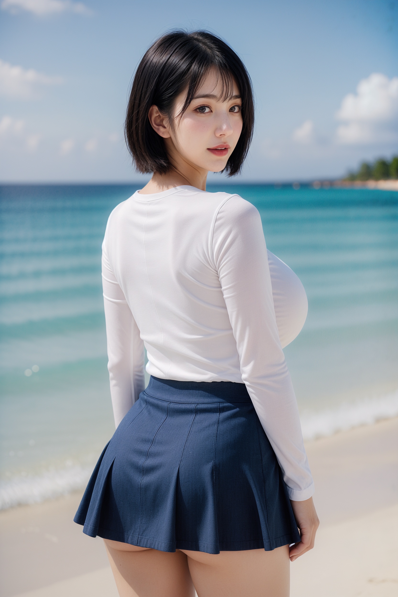 初めまして、澄川凛です。
普段は静かな時間を過ごすのが好きで、休日は本を片手に海辺を散歩したり、一人でキャンプに出かけたりしています。
カメラの前では、飾らない等身大の自分と、その瞬間の空気感を大切にしたいと思っています。
私の姿を通して、何気ない日常の美しさや、静かな癒しを感じていただけたら幸いです。