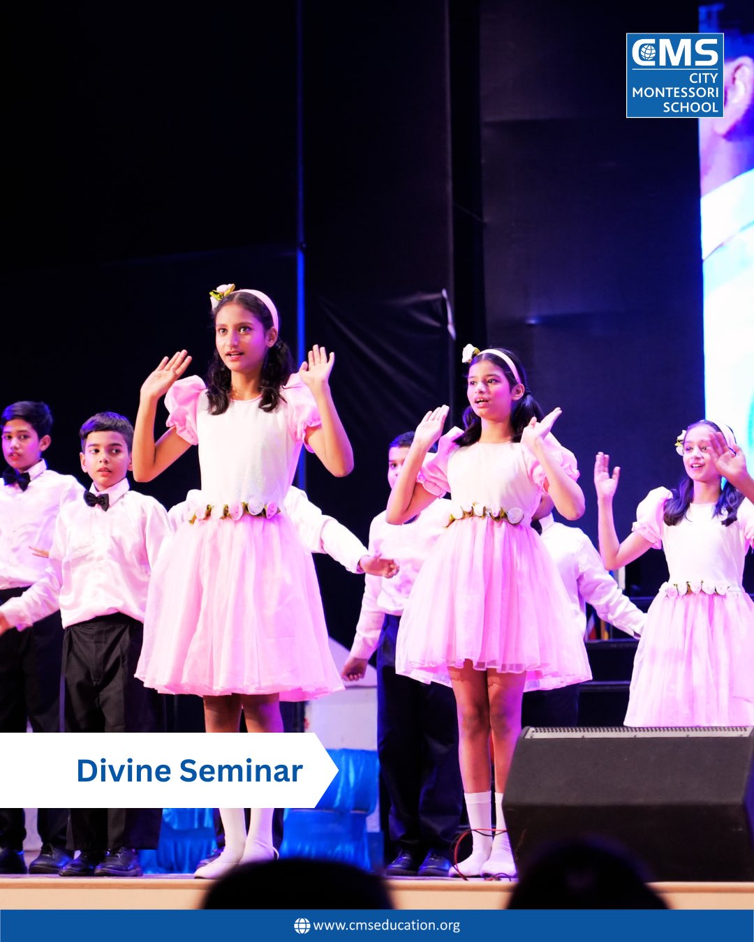 CMS events - City Montessori School RDSO campus - Divine Seminar 2026