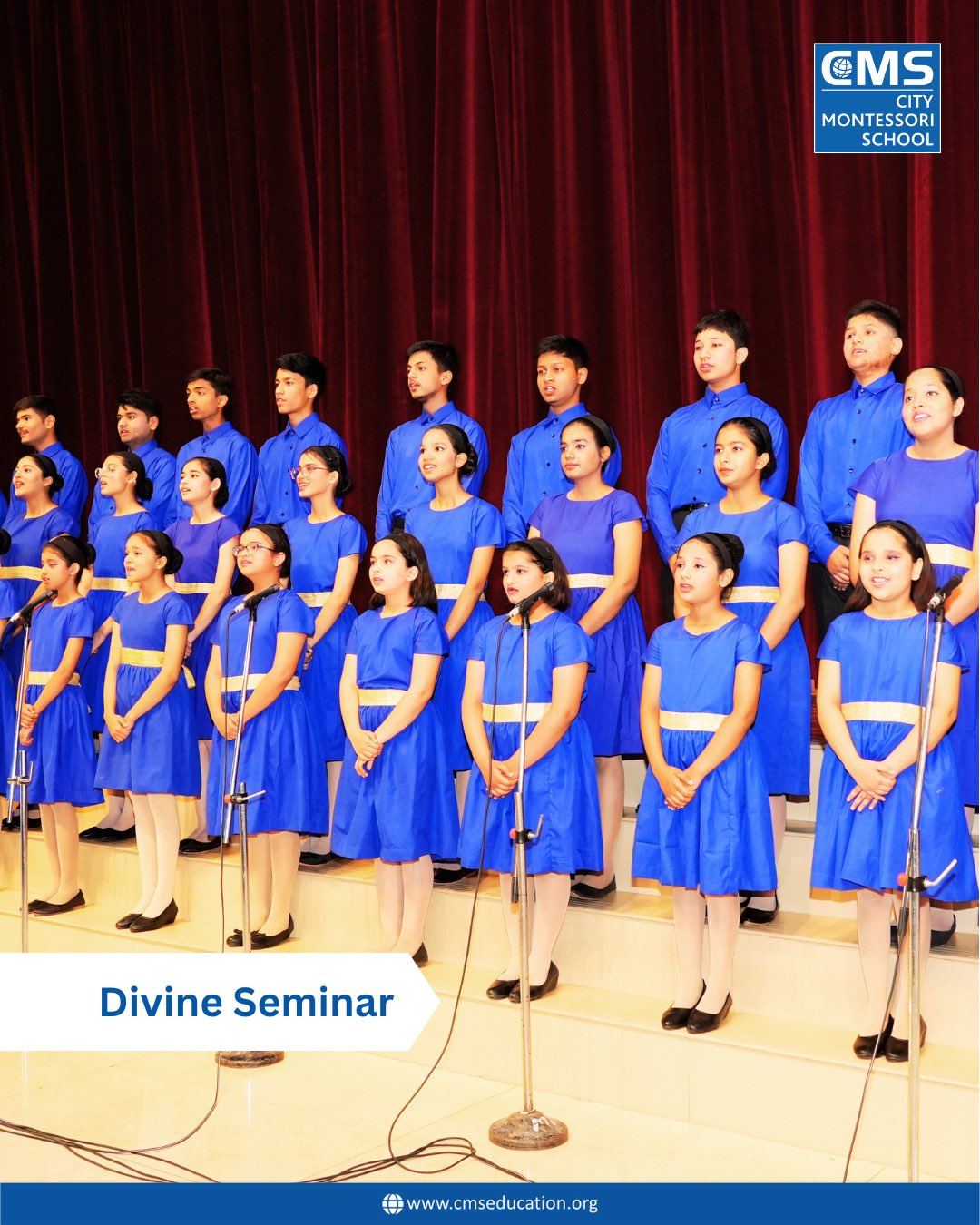 CMS events - City Montessori School RDSO campus - Divine Seminar 2026