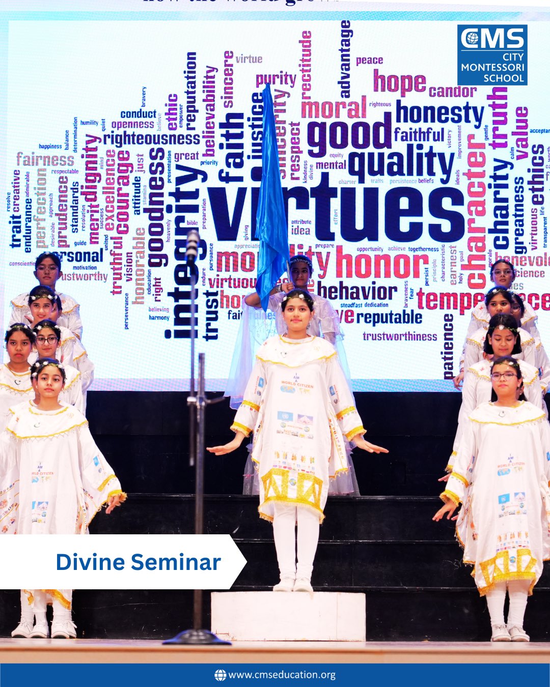 CMS events - City Montessori School RDSO campus - Divine Seminar 2026