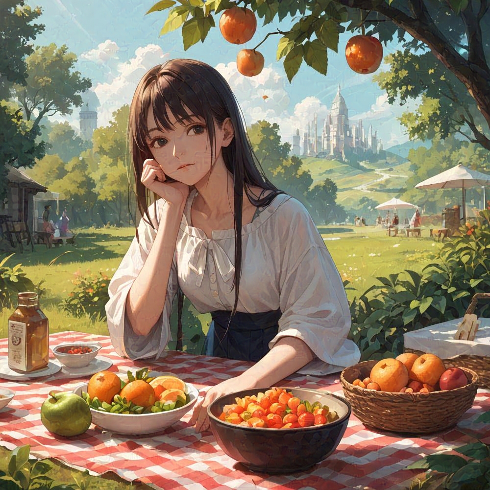 still_life food ripe fruit bowl picnic
