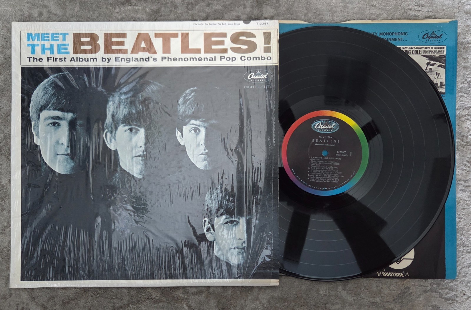  1964 Issue Mono 'meet  Lp W 3 Bmi Credits On Labels Sw Cover