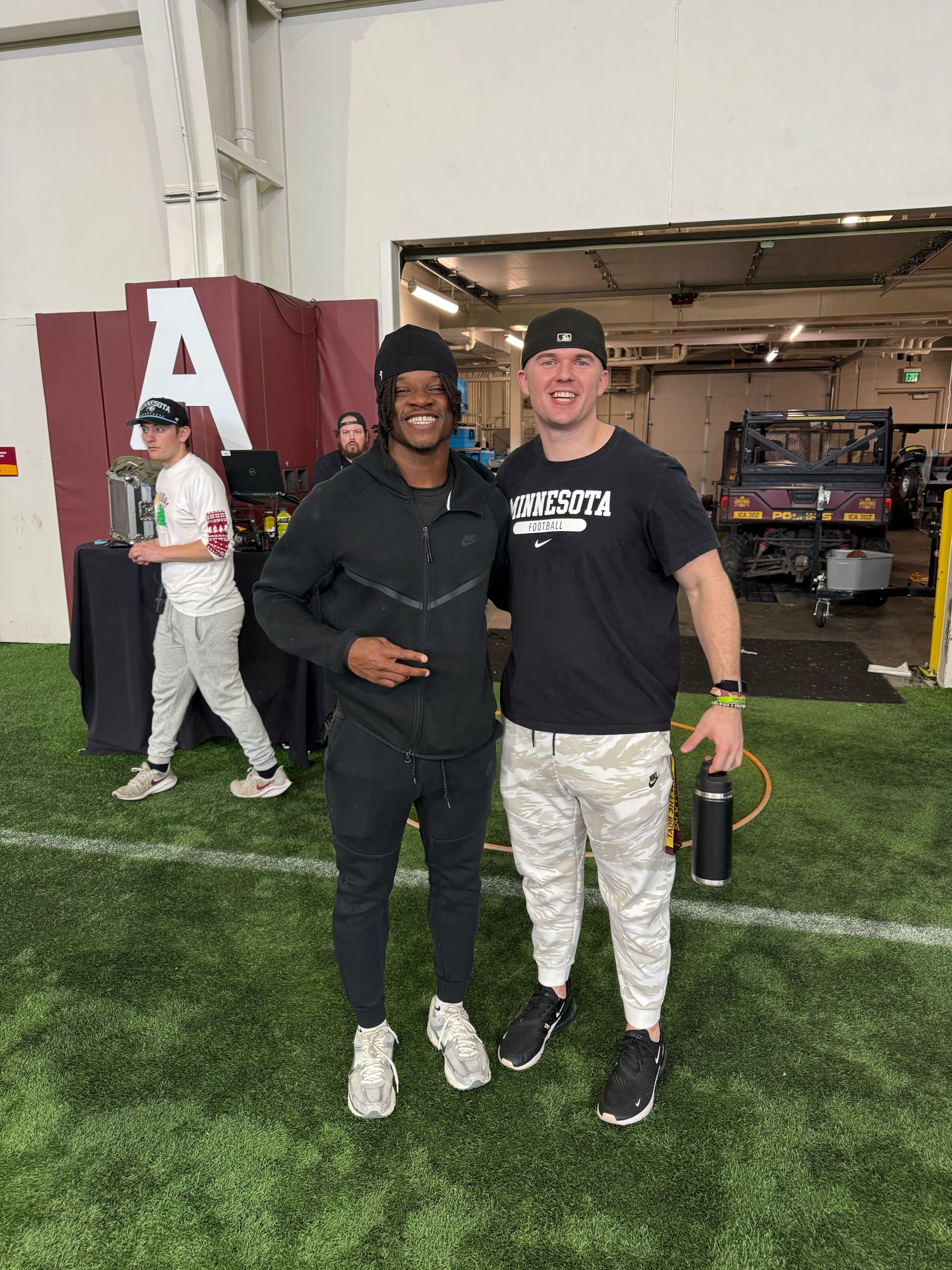 Le’Meke Brockington (left) and Derik LeCaptain (right)