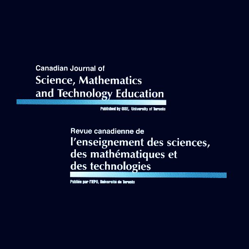 The Canadian Journal of Science, Math and Tech Ed.