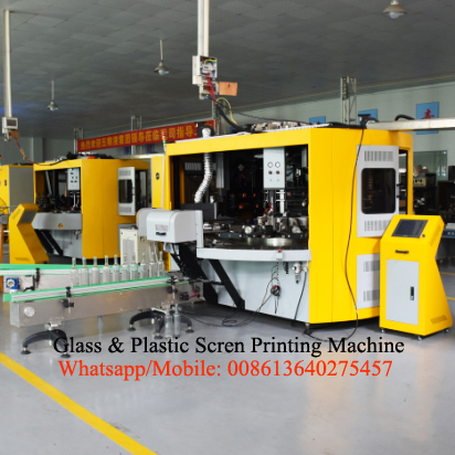 Glass & Plastic Bottle Screen Printing Machine