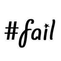 Fail Hashtag