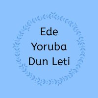 Èdè Yorùbá Dùn Létí