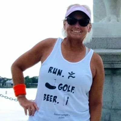 BrewNymph® Run.Golf.Beer.Retired.™