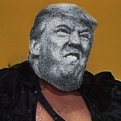 YUGE GLITTERY GOOF!