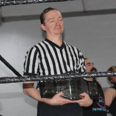 Referee Jared Hawkins