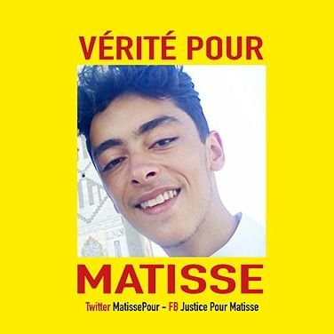 JUSTICE POUR MATISSE