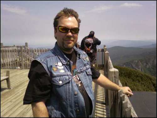 Harley Riding Patriot