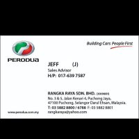 Perodua Puchong Jaya Jeffery