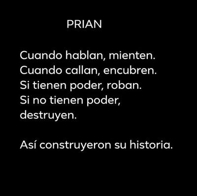 El PRIAN es Partido Sionista de MIERDA
