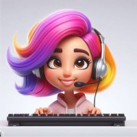 Yo, teleoperatriz . ☎️🗣️