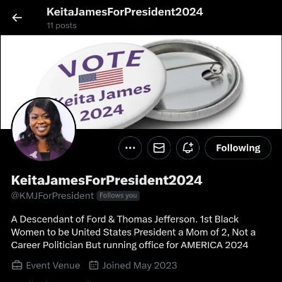 Keita James Irvin☮️HUMANITY 1st