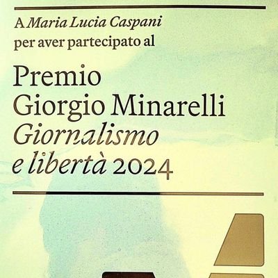 Maria Lucia Caspani 🆙🇮🇹🇪🇺🌍