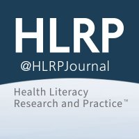 HLRP: Health Literacy Research and Practice