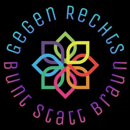 Gegen Rechts - Bunt statt Braun