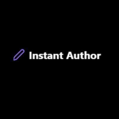 Instant Author