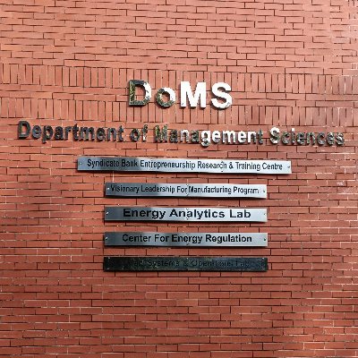 DoMS (erstwhile IME) - IIT Kanpur