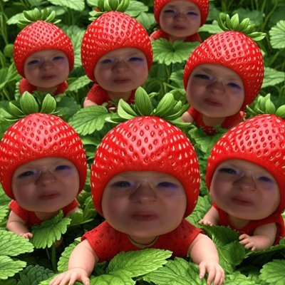 Sarah. Strawberry Gnome.