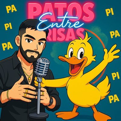 Patos entre risas