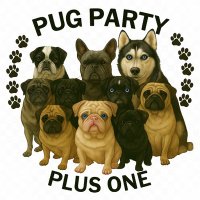 Pug Party Plus One
