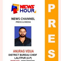 Anurag Vidua NEWS HOUR CHANNEL Nisnal buro chief