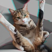 Mačka Spremna za O̸̝̐N̸͉͐O̶̥̿