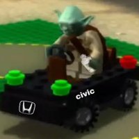 Yoda in the Honda