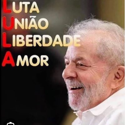 EU NÃO ABRO MÃO DE SER LULA POR NADA!L❤️L🚩