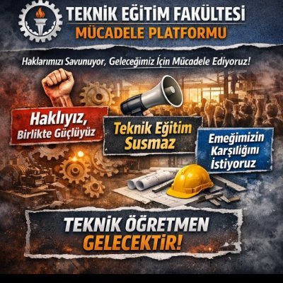 Teknik Öğretmenlerin Mücadele Platformu