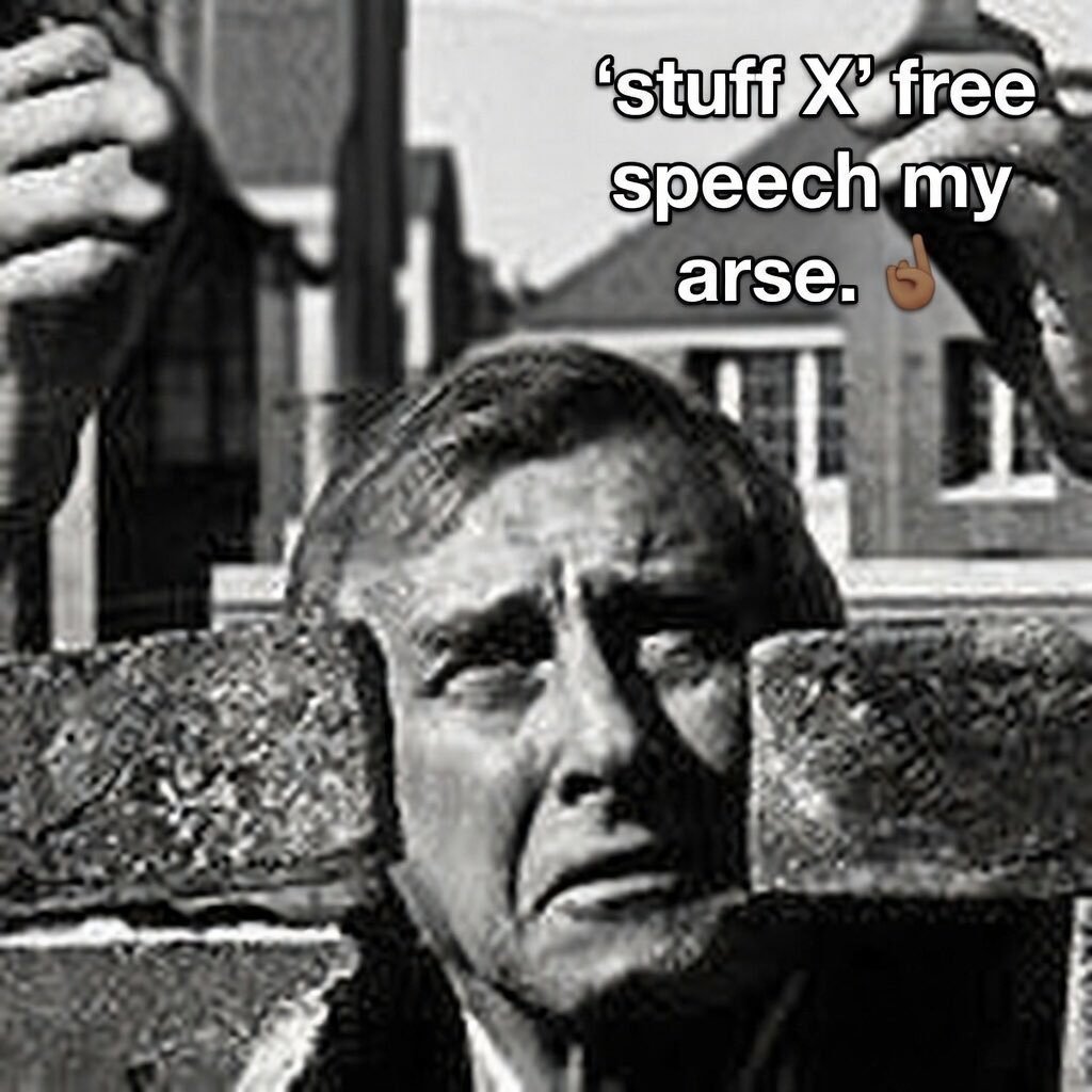 no free speach here