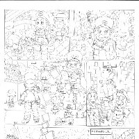 漫画家 ピアノマンチャールズ@The Comic Writer, Charles Pianoman